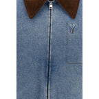 Blue Cotton Denim Jacket