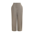 Gray Wool Oves Aries Flared Pants