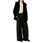 Black Elastane Dress Pants