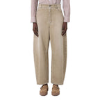 Beige Cotton Jeans Denim