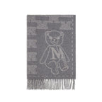 Gray Cashmere Scarf