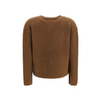 Brown Wool Oves Aries Cardigan