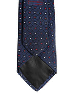 Blue Diamond Lattice Adjustable Necktie Men Accessory Tie
