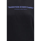 Black Cotton Sweatshirt