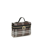 Brown Cotton Handbag