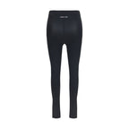 Black Viscose Leggings