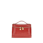 Red Calf Leather Bos Taurus Handbag