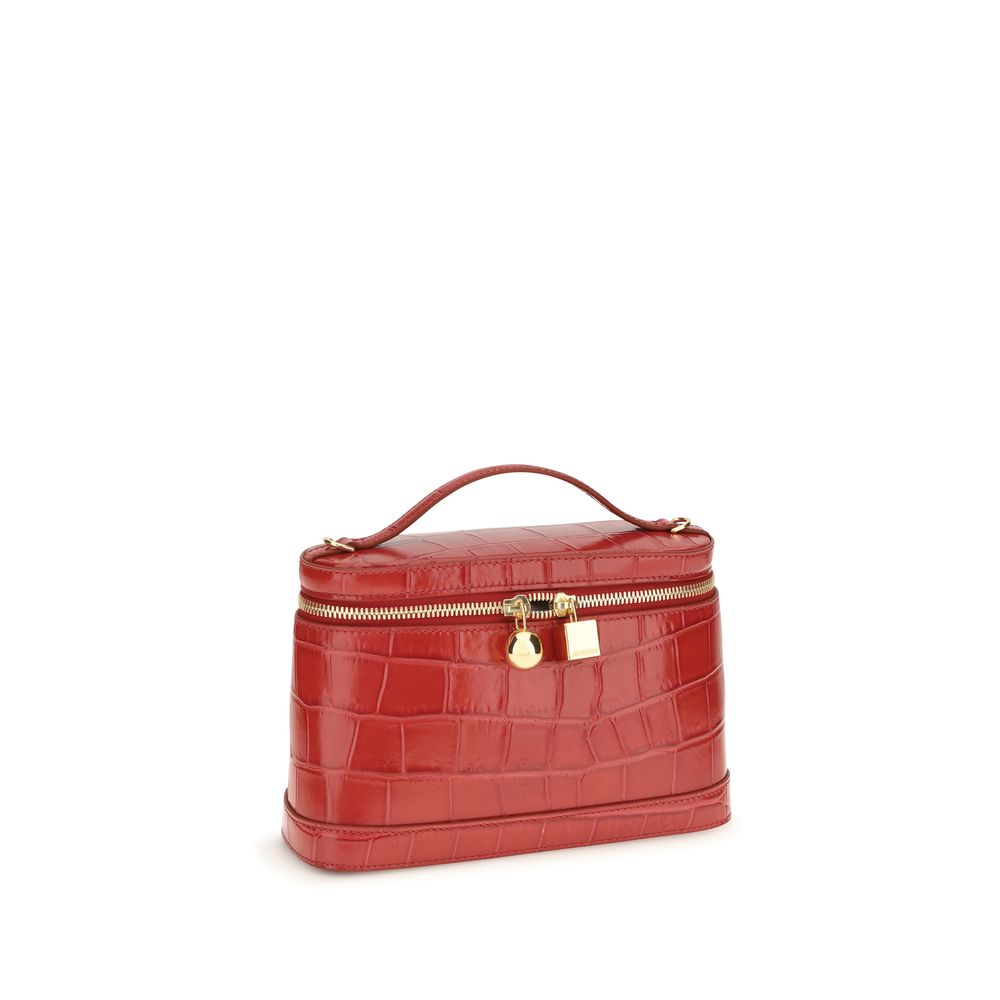 Red Calf Leather Bos Taurus Handbag
