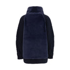 Blue Wool Oves Aries Full-Length Jacket