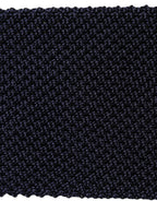 Dark Blue Textured Knitted Adjustable Necktie Accessory Tie