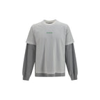 White Cotton Long Sleeve T-Shirt