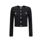 Black Viscose Cardigan