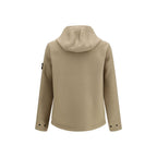 Beige Wool Oves Aries Full-Length Jacket