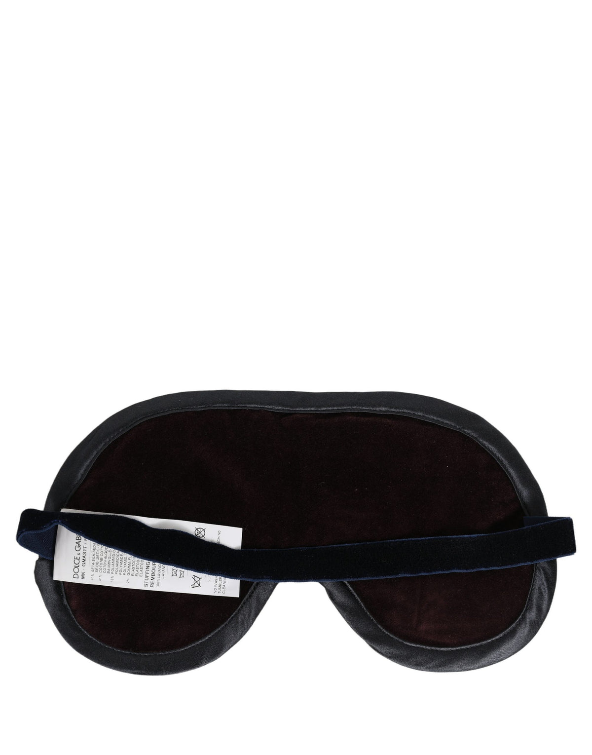 Multicolor Patterned Cotton Blend Sleep Mask
