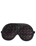 Multicolor Patterned Cotton Blend Sleep Mask