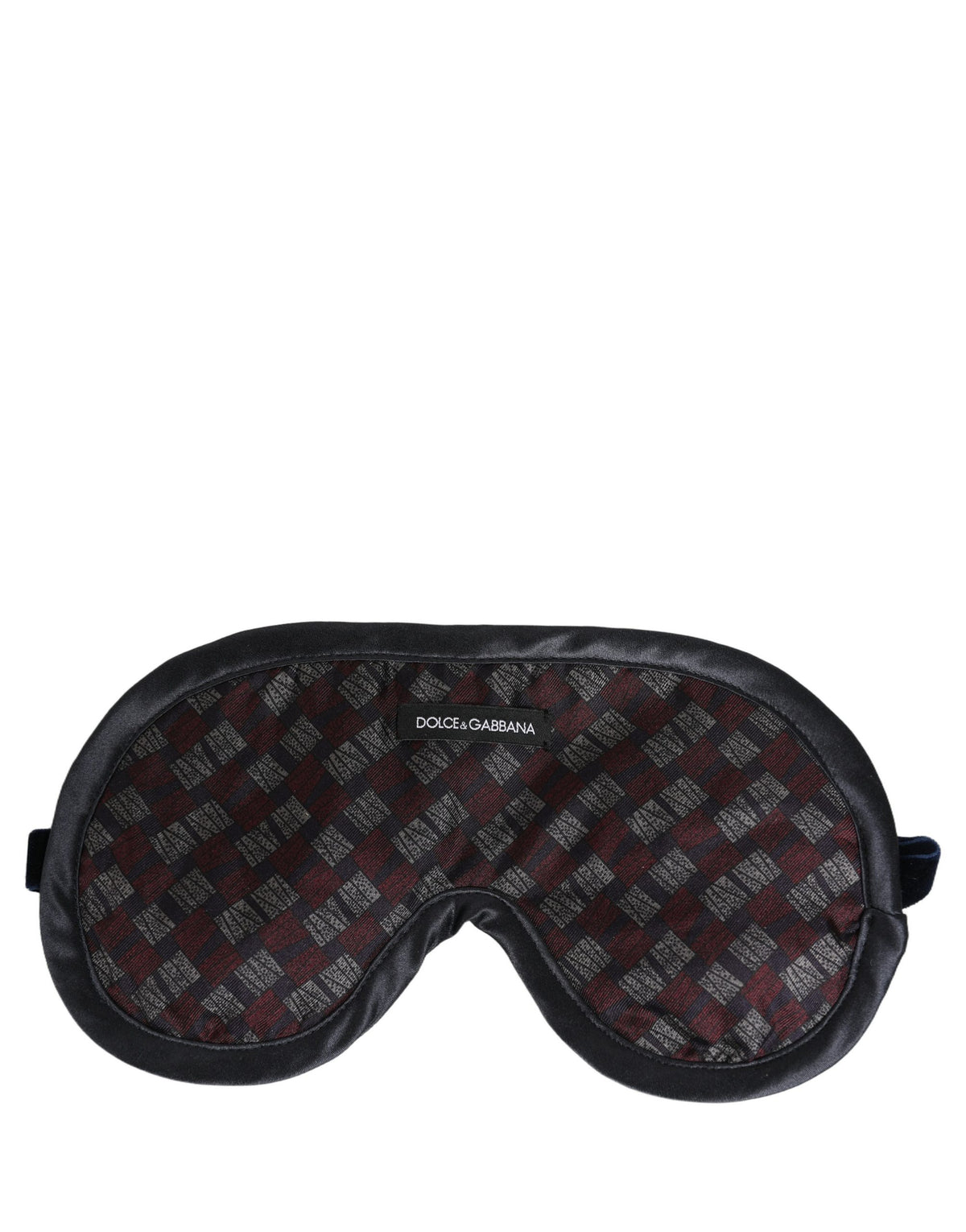 Multicolor Patterned Cotton Blend Sleep Mask