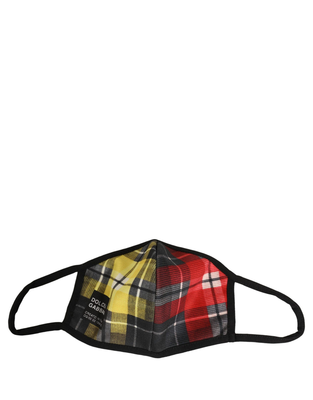 Multicolor Plaid Tartan Elastic Ear Strap Face Mask