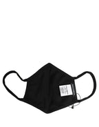Black Heart DG Logo Monogram Elastic Ear Strap Face Mask
