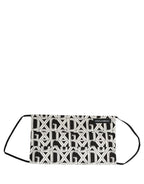 Black White DG Logo Monogram Elastic Ear Strap Face Mask