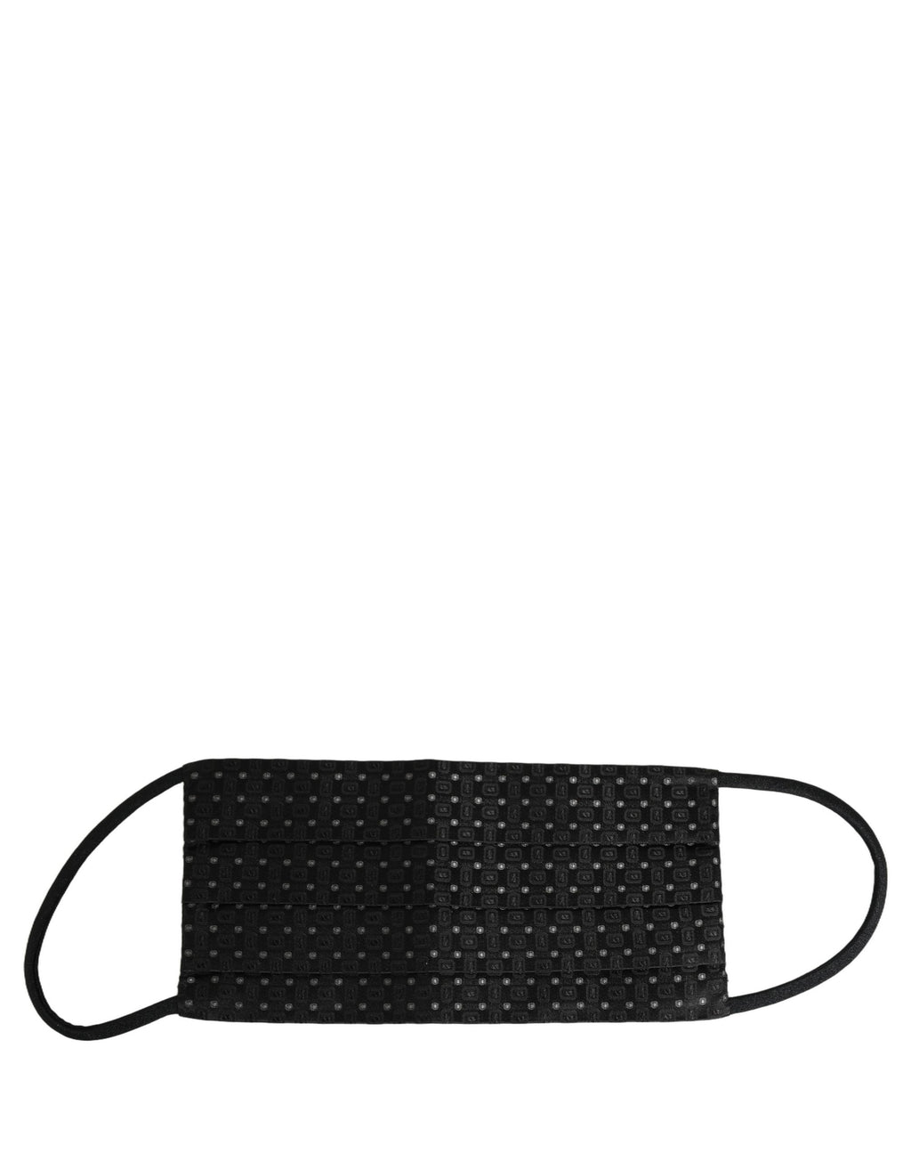 Yellow DG CASA Logo Elastic Ear Strap Men Face Mask
