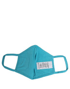 Blue Polyester DG CASA Logo Elastic Ear Strap Face Mask