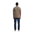 Beige Cotton Polo Shirt