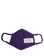 Purple Polyester DG CASA Logo Elastic Ear Strap Face Mask