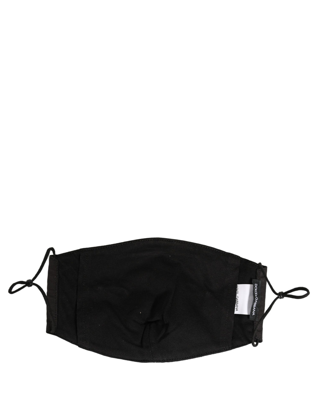Black White Logo Baroque Elastic Ear Strap Face Mask