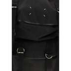 Black Nylon Backpack
