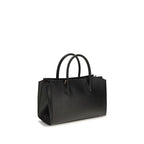 Black Calf Leather Bos Taurus Handbag