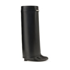 Black Calf Leather Bos Taurus Boots