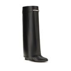 Black Calf Leather Bos Taurus Boots