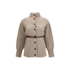 Beige Wool Oves Aries Cardigan