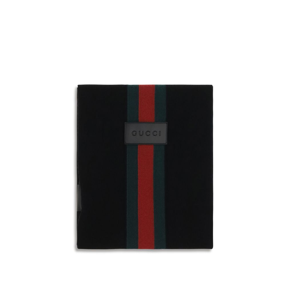 Black Wool Oves Aries Scarf