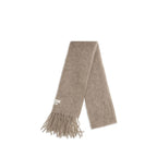 Beige Mohair Scarf