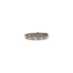 Gray Calf Leather Bos Taurus Bracelet