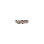 Gray Calf Leather Bos Taurus Bracelet