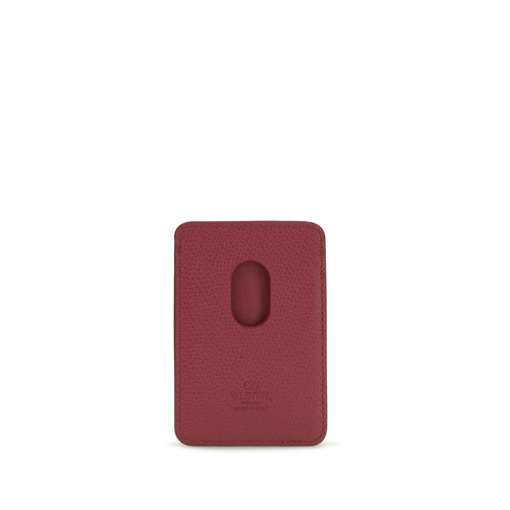 Red Calf Leather Bos Taurus Wallet