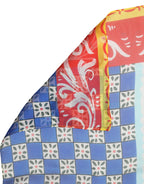 Multicolor Silk Carretto Shawl Stole Scarf
