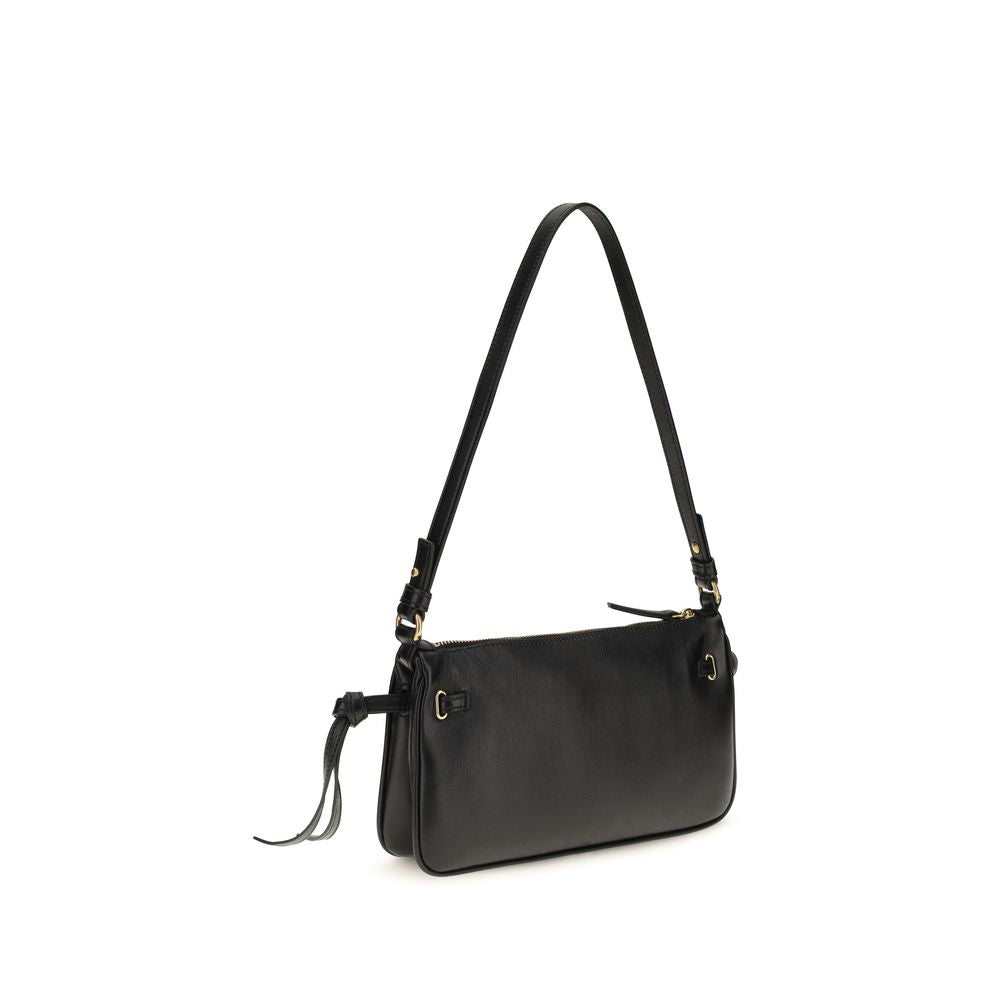 Black Calf Leather Bos Taurus Shoulder Bag
