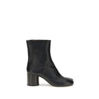 Black Lamb Ovis Aries Ankle Boots