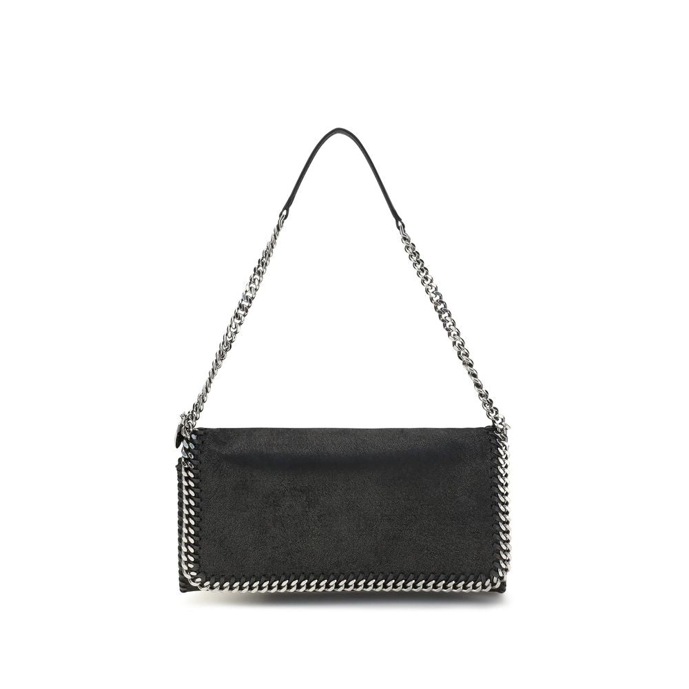 Black Polyester Shoulder Bag