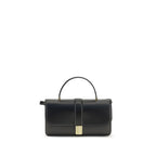 Black Calf Leather Bos Taurus Handbag