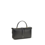 Black Calf Leather Bos Taurus Handbag