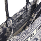 Blue Cotton Tote Bag