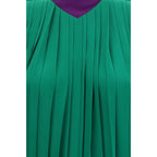 Bicolor Silk Shirt