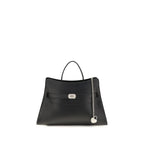 Black Calf Leather Bos Taurus Shoulder Bag