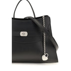 Black Calf Leather Bos Taurus Shoulder Bag