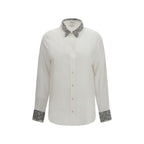 White Silk Dress Shirt