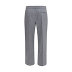 Gray Wool Oves Aries Casual Pants
